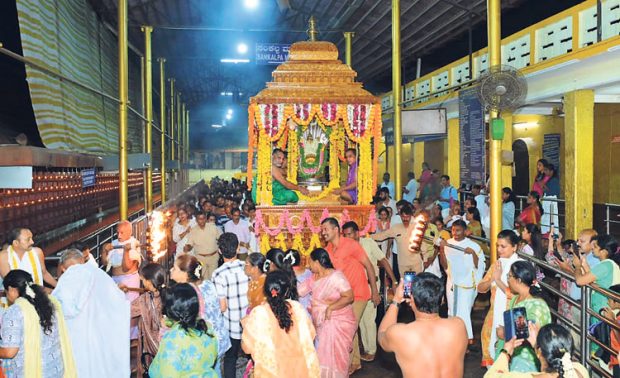 Kukke Shree Subrahmanya ದೇವರ ನಿತ್ಯೋತ್ಸವ ಸಮಾಪ್ತಿ