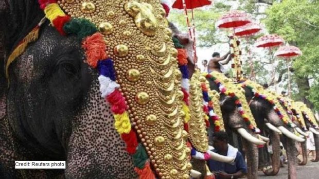 PETA India gifts life-size mechanical elephant to Kerala temple ...