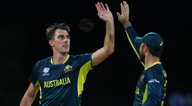 Pat Cummins becomes the 2nd Australian to pick a hat-trick in the T20 World Cup history