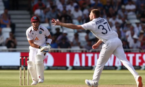 England vs West Indies: ವೆಸ್ಟ್‌ ಇಂಡೀಸ್‌ಗೆ ಮೊದಲ ಇನ್ನಿಂಗ್ಸ್‌ ಮುನ್ನಡೆ