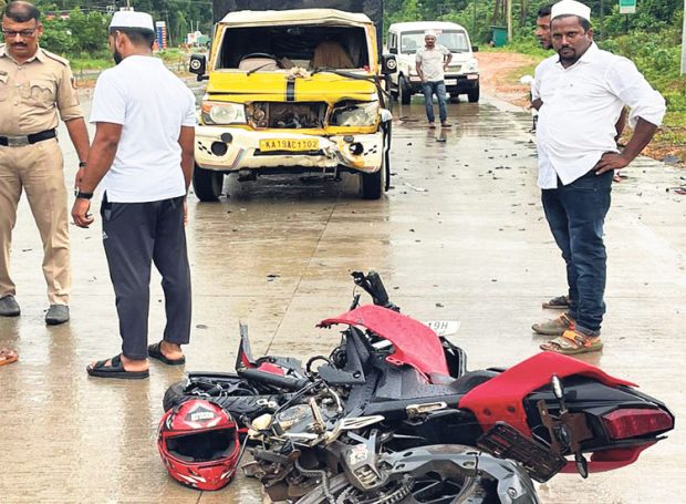 Road Mishap ಉಪ್ಪಿನಂಗಡಿ: ಬೈಕ್‌ – ಪಿಕಪ್‌ ಢಿಕ್ಕಿ: ಬೈಕ್‌ ಸವಾರ ಸಾವು