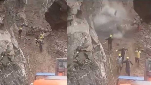 Chamoli Landslide: ಅಬ್ಬಾ…ಜಸ್ಟ್‌ ಮಿಸ್…ಕೂದಲೆಳೆ ಅಂತರದಲ್ಲಿ ಪ್ರಾಣಾಪಾಯದಿಂದ ಪಾರು!