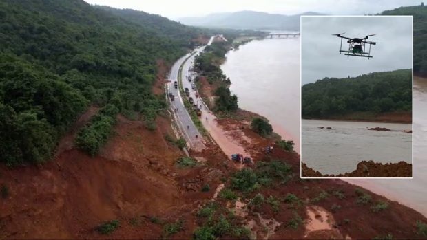 Shirur Landslide: ಶಿರೂರಿನಲ್ಲಿ ಕಾರ್ಯಾಚರಣೆ ಆರಂಭಿಸಿದ ಹೈಟೆಕ್ ಡ್ರೋನ್…