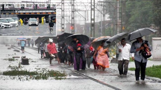 Heavy Rain: ಮುಂಬೈನಲ್ಲಿ ದಾಖಲೆಯ ಮಳೆ… ತಗ್ಗು ಪ್ರದೇಶಗಳು ಜಲಾವೃತ, ಜನಜೀವನ ಅಸ್ತವ್ಯಸ್ತ