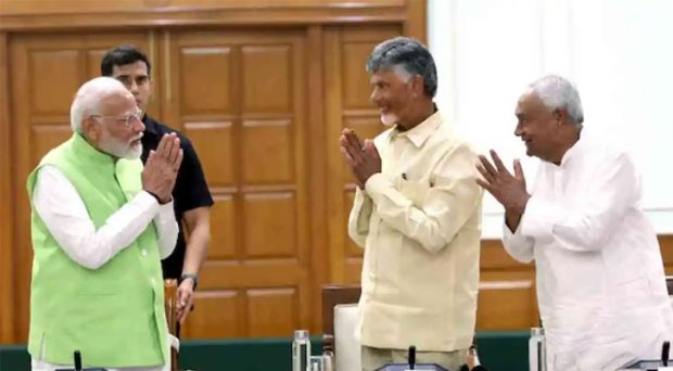 How did Bihar and Andhra get the major share in budget 2024