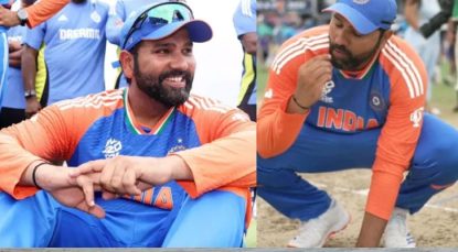 T20 WC; The emotion of the moment is the reason for eating the pitch sand: Rohit