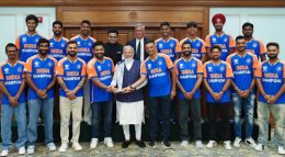 Indian Cricket Team met with PM Narendra Modi