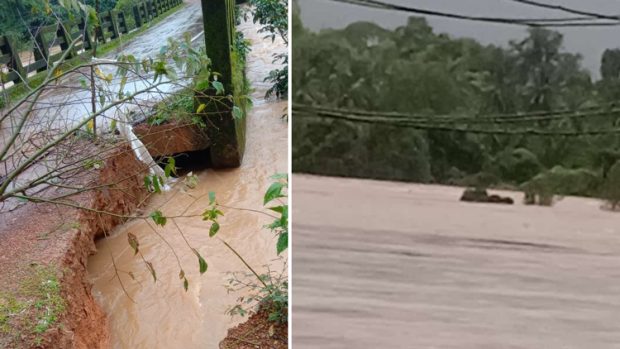 Bridge: ಕುಳಗೇರಿ – ಆರಗ ಗೇಟ್ ಸಂಪರ್ಕ ಸೇತುವೆ ಕುಸಿತ: ಭಾರಿ ಮಳೆಗೆ ರಾಮ ಮಂಟಪ ಮುಳುಗಡೆ