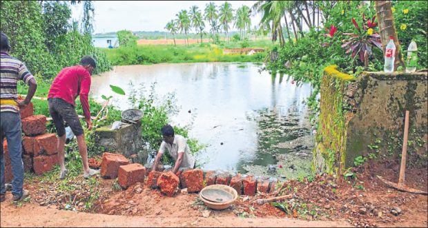 Tallur Grama Panchayat Embankment Construction