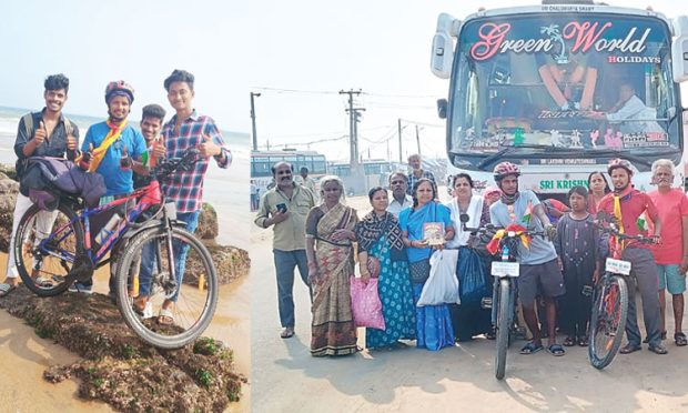 Environmental love: ಜನ ಜಾಗೃತಿಗೆ ಸೈಕಲ್‌ ಯಾತ್ರೆ