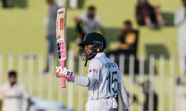 Pak vs Ban1st Test: ರಹೀಂ ಶತಕ; ಬಾಂಗ್ಲಾ ಮೇಲುಗೈ