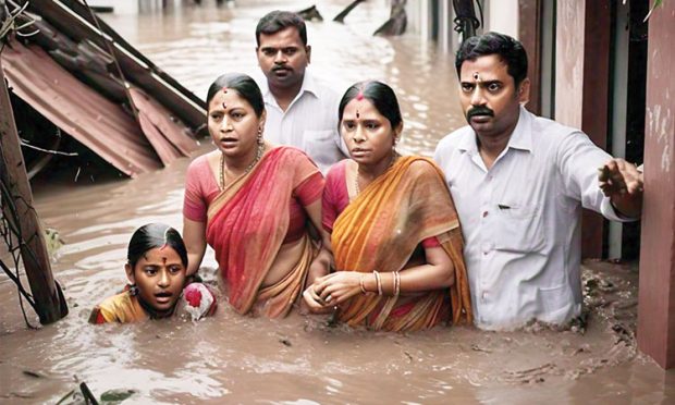 Flood: ನುಗ್ಗಿ ಬಂತು ನೆರೆ; ಕಂಗಾಲಾಯ್ತು ಧರೆ!