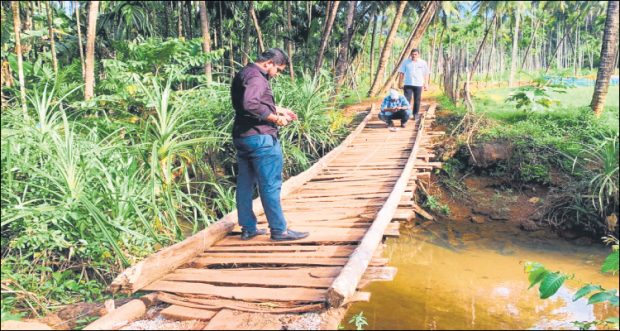 Wandse: ಕೊಚ್ಚಿ ಹೋದ ಮರದ ದಿಣ್ಣೆ, ಮತ್ತೆ ಬಂದ್ದದ್ದೂ ದಿಣ್ಣೆಯೇ!