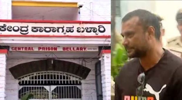 Bellary; Mutton meal for Darshan in Central Jail