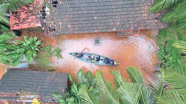 Heavy Rain:ನಾವುಂದ ಕುದ್ರು: 7 ಮನೆಗಳು ಅಪಾಯದಲ್ಲಿ