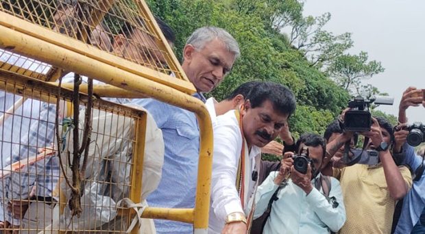 Chikkamagaluru; Hatred politics by BJP-JDS: Minister Krishna Byre Gowda