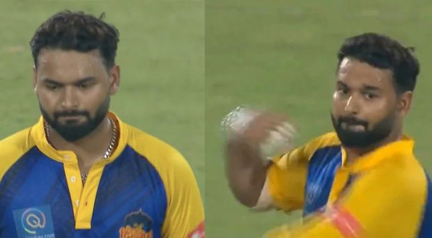 DPL: Rishabh Pant Tries His Hand At Spin Bowling