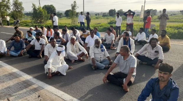 ಪಿಎಸ್ಐ ಪರಶುರಾಮ ಸಾವಿಗೆ ಪ್ರಭಾವಿಗಳ ಒತ್ತಡ: ಸಂಘಟನೆಗಳ ಪ್ರತಿಭಟನೆ