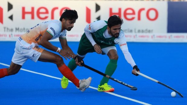 Hockey; India dominated against Pakistan; captain Harman scored 2 goals