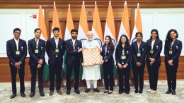 Chess Olympiad: ಚೆಸ್‌ ಸಾಧಕರಿಗೆ ಮೋದಿ ಸಮ್ಮಾನ