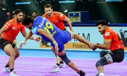 Pro Kabaddi: ಮುಂಬಾ-ಬೆಂಗಾಲ್‌ ರೋಚಕ ಟೈ