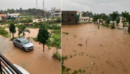 Heavy Rain: ಧಾರವಾಡ ಜಿಲ್ಲೆಯಲ್ಲಿ ಭಾರಿ ಮಳೆ… ಬಡಾವಣೆಗಳಿಗೆ ನುಗ್ಗಿದ ನೀರು