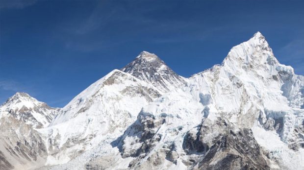 Sudden increase in Everest height due to river confluence?