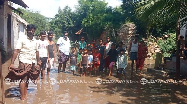 More than 80 houses are flooded in Gondabala of Koppala