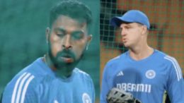 Team India; Morkel, the bowling coach, is upset with Hardik Pandya