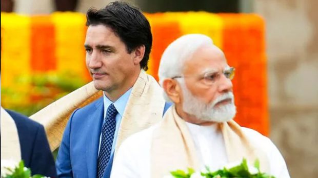 India – Canada Row