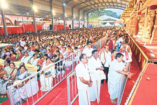 Uchila Mahalakshmi Temple: ಕುಂಕುಮಾರ್ಚನೆ ಸೇವೆಗೆ ಮಹಿಳೆಯರಿಂದ ಭಾರೀ ಸ್ಪಂದನೆ