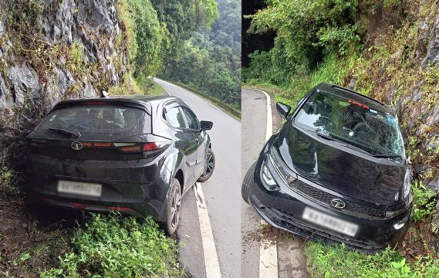 Charmadi Ghat: ಚಾಲಕನ ನಿಯಂತ್ರಣ ತಪ್ಪಿ ಬಂಡೆಕಲ್ಲಿಗೆ ಡಿಕ್ಕಿ ಹೊಡೆದ ಕಾರು.. ಮಹಿಳೆ ಗಂಭೀರ