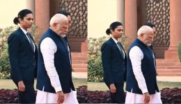 Photo of female commando with Modi goes viral: Was it real?