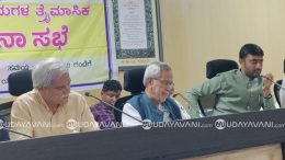 Talk war between Minister Sharanabasappa Darshanapura and MLA Sharanagouda Kandakur in KDP meeting