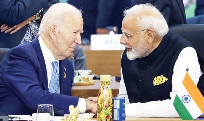 G20 Summit: : ಪ್ರಧಾನಿ ನರೇಂದ್ರ ಮೋದಿ, ಬೈಡೆನ್‌ ಚರ್ಚೆ