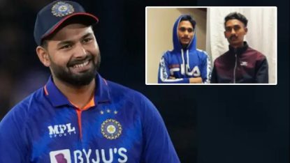 Rishabh Pant gave gifts to those who helped during the accident