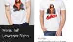 Lawrence Bishnoi T-Shirt Sale on Flipkart, Meesho