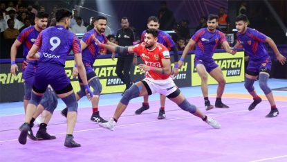 Pro Kabaddi League: ಗುಜರಾತ್‌ ಜೈಂಟ್ಸ್‌ ವಿರುದ್ಧದಬಾಂಗ್‌ ಡೆಲ್ಲಿಗೆ ಗೆಲುವುPro Kabaddi League: ಗುಜರಾತ್‌ ಜೈಂಟ್ಸ್‌ ವಿರುದ್ಧದಬಾಂಗ್‌ ಡೆಲ್ಲಿಗೆ ಗೆಲುವು