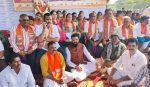 Ramulu hunger strike in front of the Bellary hospital