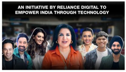 Reliance Digital ‘ಹ್ಯಾಪಿನೆಸ್ ಪ್ರಾಜೆಕ್ಟ್’ ನಡೆಸಲಿದ್ದಾರೆ ಸೆಲಿಬ್ರಿಟಿ ಫರಾಹ್ ಖಾನ್