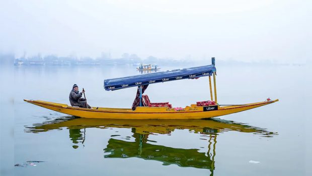 Dal Lake: Asia’s first water transport ‘Uber Shikara’ launched in Srinagar