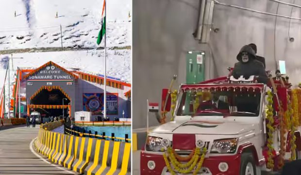 Jammu Kashmir: Prime Minister Modi inaugurated the Z-Morh tunnel in Sonmargl